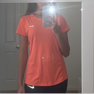 Nike dri fit short sleeve top